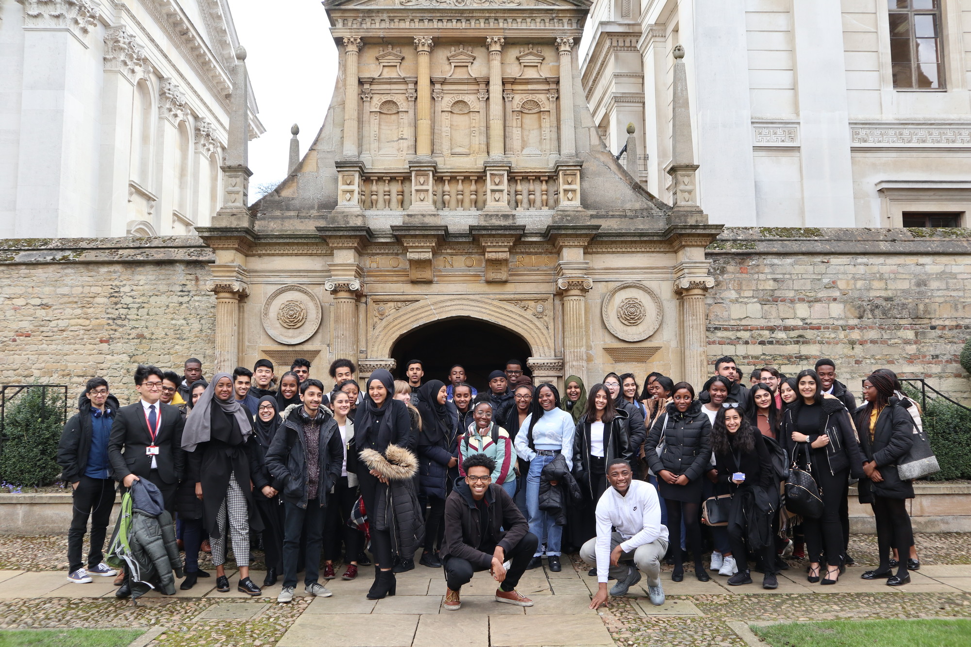 Students at Caius BME conference 2019